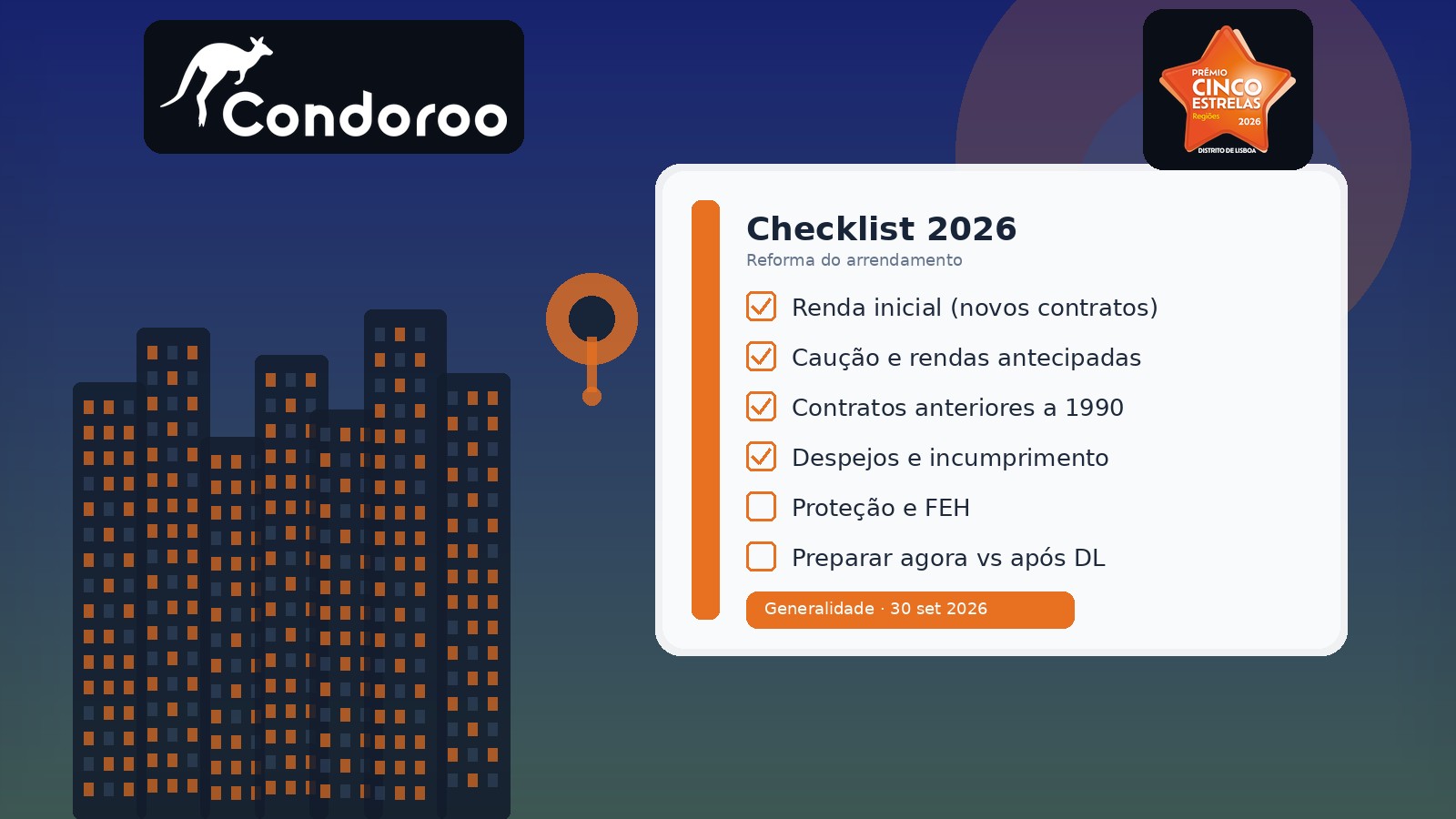 Portugal rental reform 2026 checklist